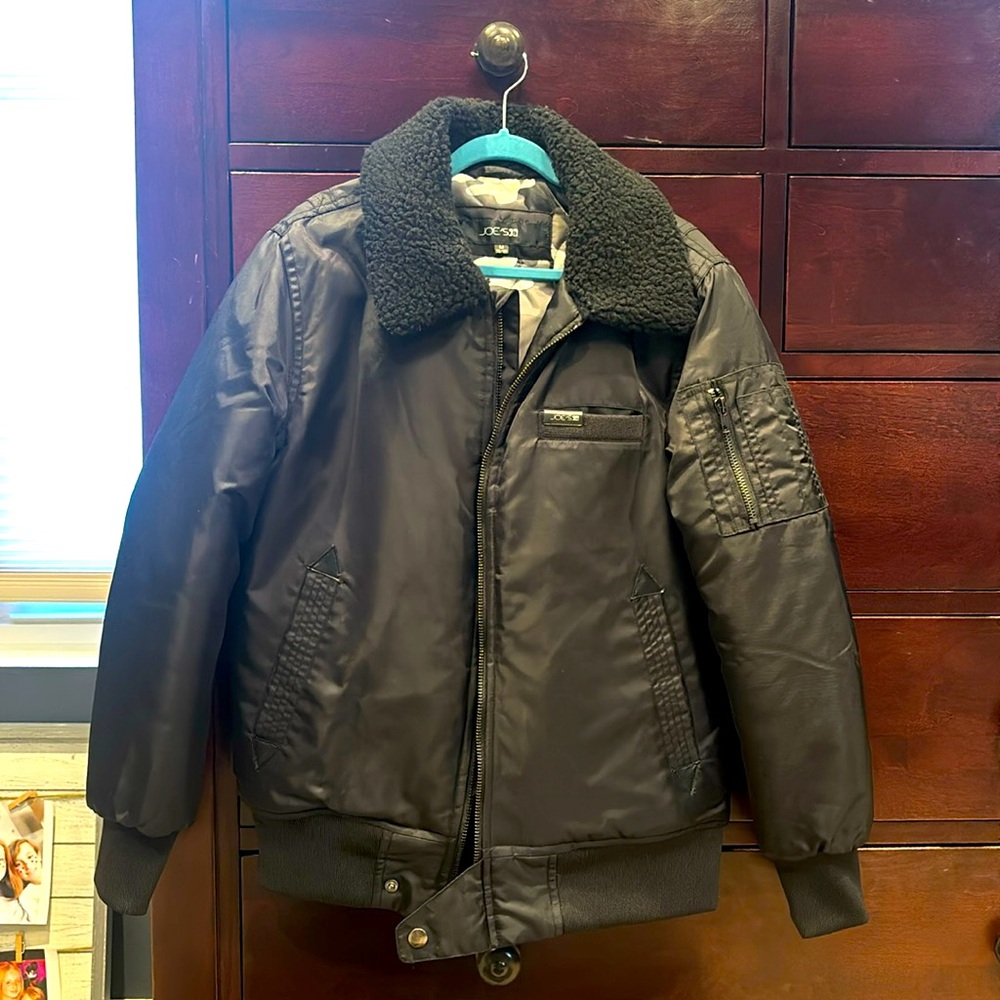 NWOT Boys Joe’s Jeans Aviator Jacket